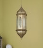 Baxton Gold Metal Hanging Light