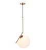 Engage Gold Metal Single Hanging Light