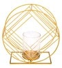 Gold Table Metal Candle Holder