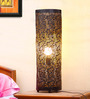 Gold Metal Shade Table Lamp with Gold Base