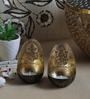 Gold Metal Table Tea Light Holder