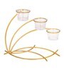 Tree Branch Style Gold Metal Table Tea Light Holder