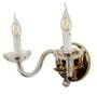 Fegan Gold Metal Candle Wall Light