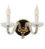 Fegan Gold Metal Candle Wall Light