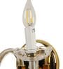 Fegan Gold Metal Candle Wall Light