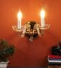 Fegan Gold Metal Candle Wall Light