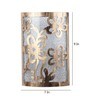 Gold Metal Wall Light