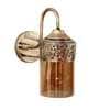 Livorno Antique Gold Metal Wall Sconces