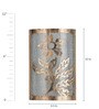 Gold Metal Wall Sconces