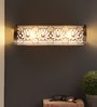 Erika Metal Flush Mount Wall Light (Gold)