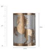 Gold Metal Wall Light