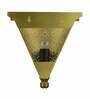Orlando Gold Metal Wall Sconces