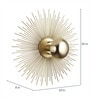 Livorno Metal Novelty Wall Light (Gold)