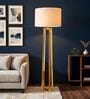 Gold Metal Zenith Quad Gold floor Lamp