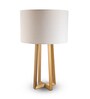 Gold Metal Zenith quad gold lamp