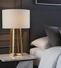 Gold Metal Zenith quad gold lamp