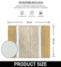 Gold Microfiber 15x23 Inches Super Soft Bath Mat