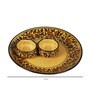 Yellow Full Platter with Bowls Ceramic Dinner