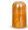 Gold Odorless Amber LED Flicker Candle Large