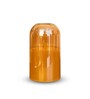 Gold Odorless Amber LED Flicker Candle Large