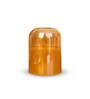 Gold Odorless Amber LED Flicker Candle Small