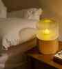 Gold Odorless Birch LED Light Candle Small