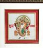 Gold Painted Lord Ganesh Hanging