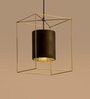 Glorious Gold Gold Ceramic Hanging Light