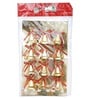 Gold Plastic Christmas Decorations