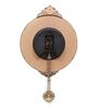 Gold Plastic Crack Pendulum Clock