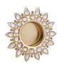 Gold Metal Table Tea Light Holders & Votives (Pack Of 4)