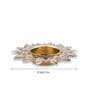 Gold Metal Table Tea Light Holders & Votives (Pack Of 4)