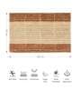 Gold Polyester 32X20 Inches Anti-Skid  Bath Mat