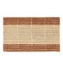 Gold Polyester 32X20 Inches Anti-Skid  Bath Mat