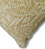 Yellow Polyester Floral 18x18 inches Cushion Covers Set of 3