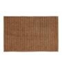 Gold Polyester Machine Made 85x55 cm Bath Mat