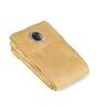 Gold Polyester Solid 9 ft Light Filtering Eyelet Door Curtain