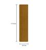 Gold Polypropylene Solid 10 X 2 Feet Hallway Runners Runner