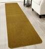 Gold Polypropylene Solid 10 X 2 Feet Hallway Runners Runner