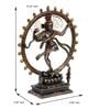 Gold Polyresin and Bronze Dancing Nataraja Idol