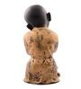Gold Polyresin Child Monk Idol
