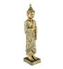 Living Essence Gold Polyresin Fio Praying Buddha Cape Buddha