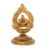 Gold Polyresin Lord Ganesha Idol