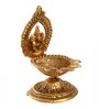 Gold Polyresin Lord Ganesha Idol