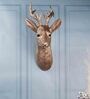 Gold Polyresin Premium Deer Wall Decor