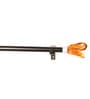 Gold Powder Coated Iron Curtain Rod (48 to 88 Inches) With Bracket