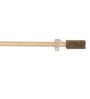Gold Powder Coated Iron Curtain Rod (48 to 88 Inches) With Bracket