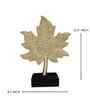 Gold Resin & Metal Maple Leaf