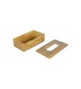 Gold Resin Tissue Holder