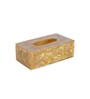 Gold Resin Tissue Holder